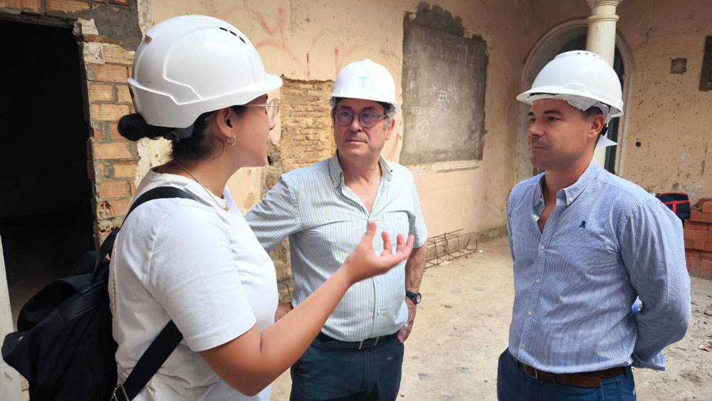 Obras de la Casa Ibarra. - Ayuntamiento de Alcalá de Guadaíra