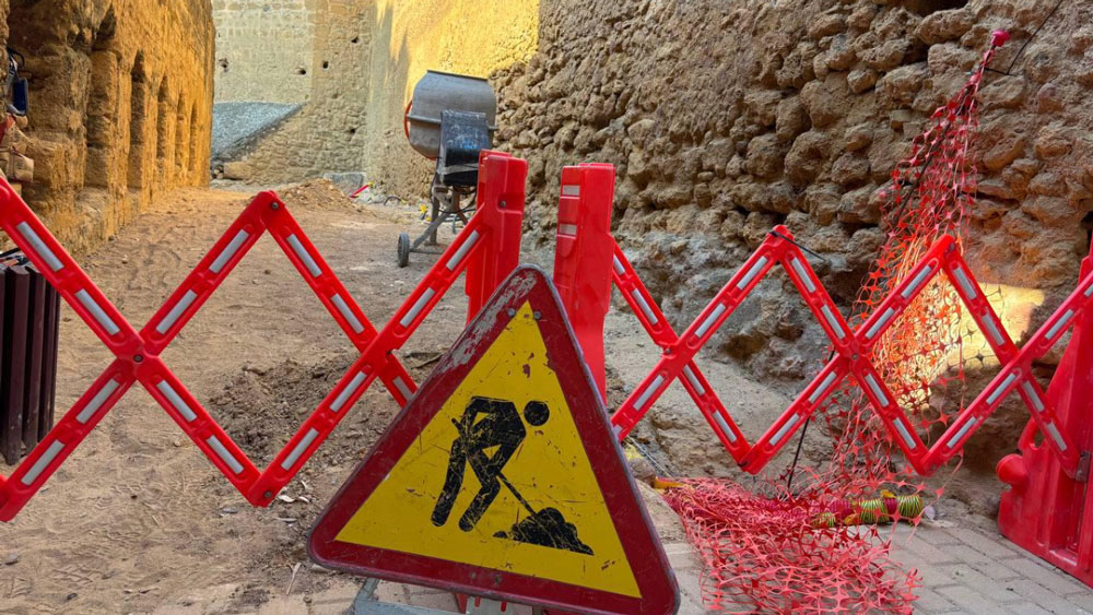 Obras en el Castillo de Alcalá. - Ayuntamiento de Alcalá de Guadaíra