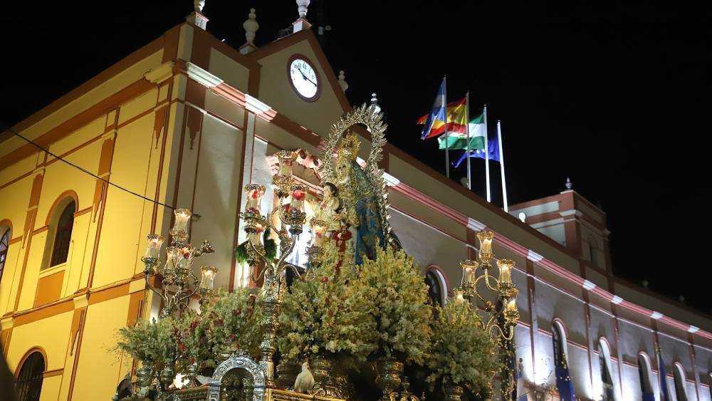 La procesión de la Virgen del Águila 2025, en imágenes