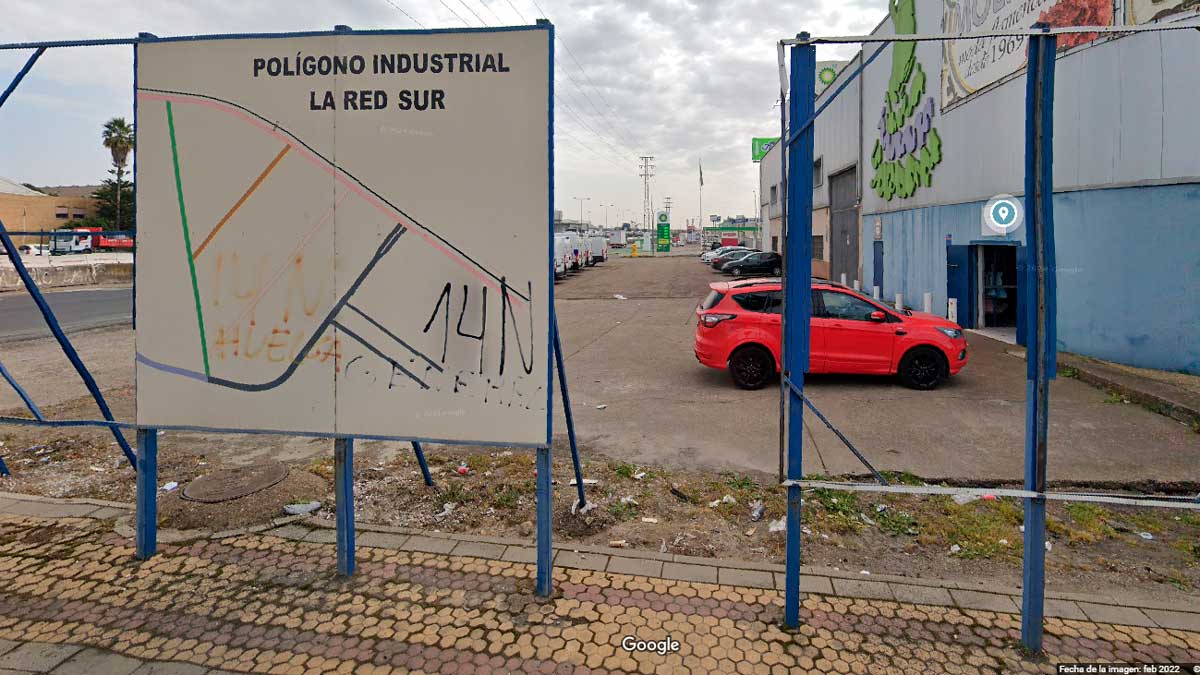 Polígono Red Sur en Alcalá / Google Maps