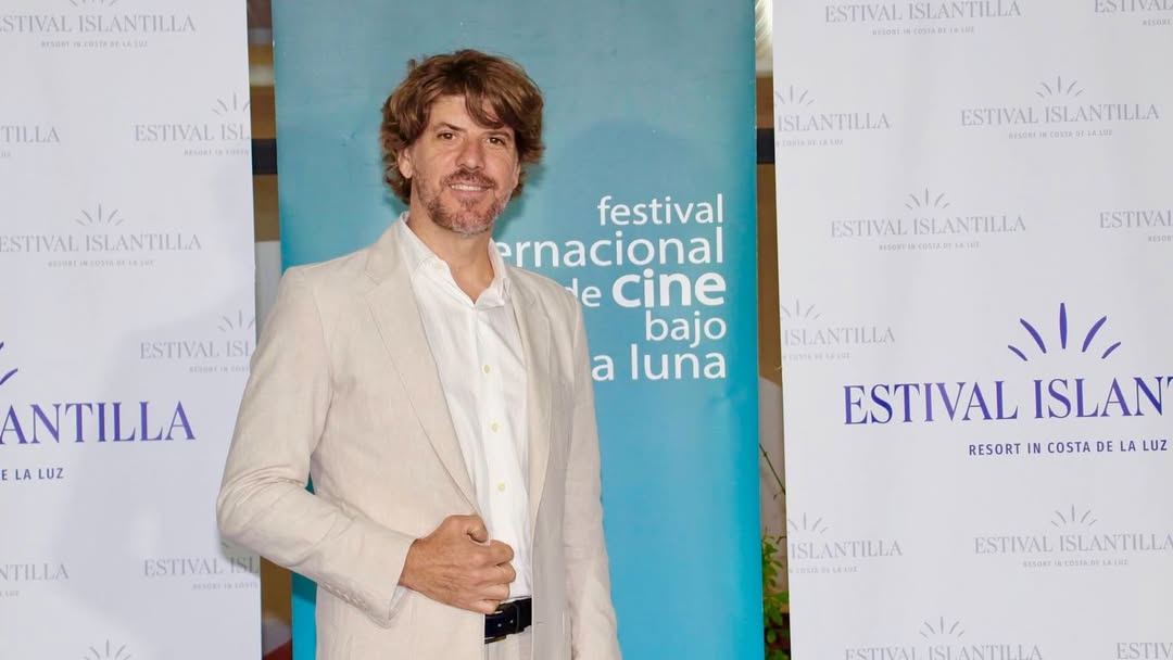 El músico alcalareño Juan Manuel Mantecón en la XVIII edición del Festival Internacional de Cine Bajo la Luna