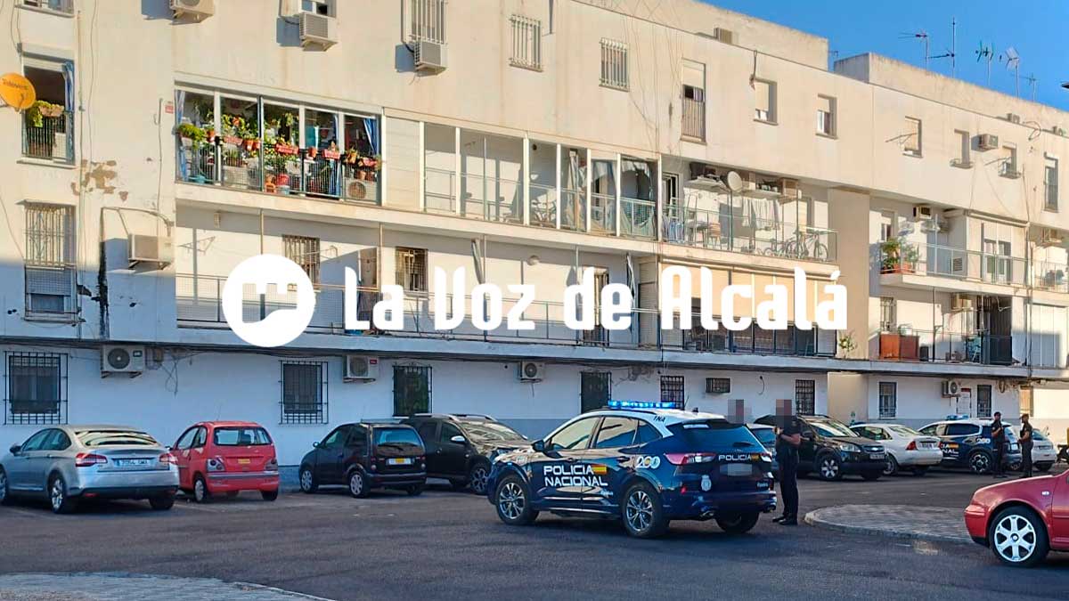Dispositivo policía en Rabesa desplegado el jueves 11 por la mañana / F. Amador