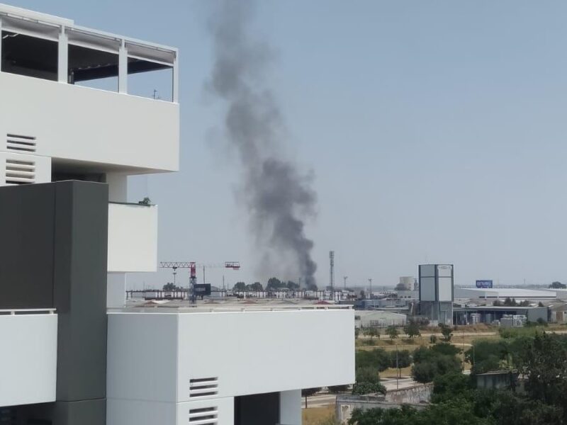 Vecinos de Sevilla denuncian quemas ilegales de residuos en el entorno Alcalá