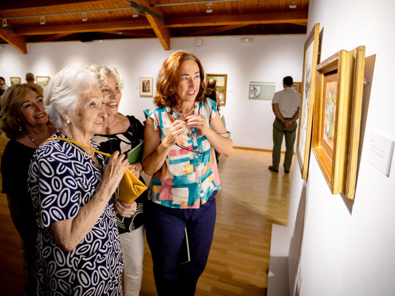 Inauguración de la exposición sobre la obra de Antonio Martín Bermudo ‘Campitos’ - Agustín Hurtado