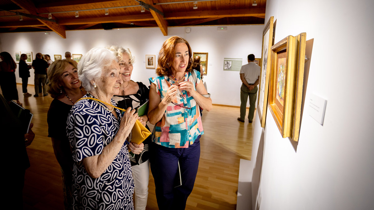 Inauguración de la exposición sobre la obra de Antonio Martín Bermudo ‘Campitos’ - Agustín Hurtado