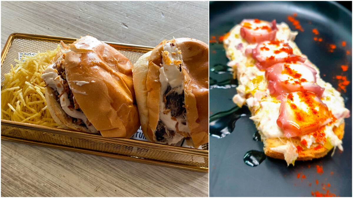 El Brioche de Carrillá de Maruja Limón y la Tosta de Pulpo Gallega de Ssentidos