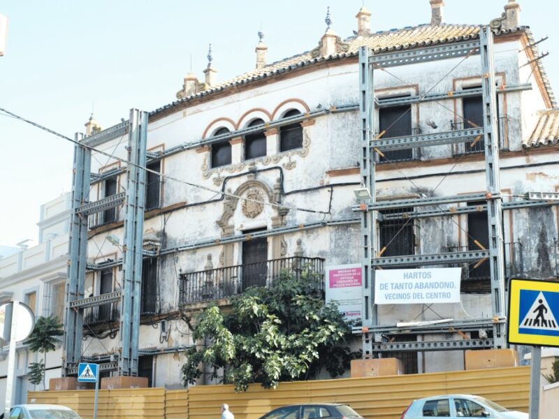 El histórico edificio de Juan Talavera albergará la futura sede judicial. Marina Ortiz