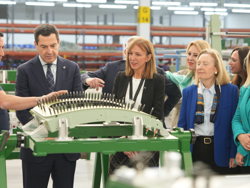 Inauguración de las instalaciones de Pilatus Aircraft Ibérica en Alcalá de Guadaíra.