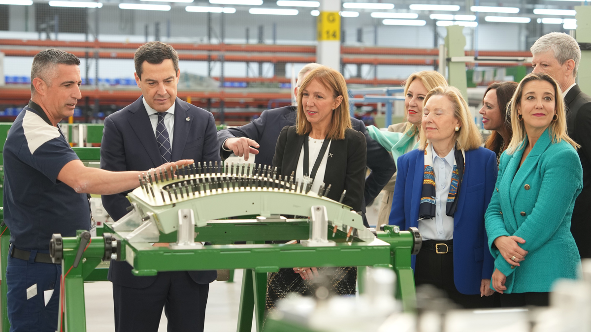 Inauguración de las instalaciones de Pilatus Aircraft Ibérica en Alcalá de Guadaíra.