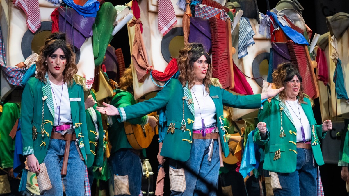 Comparsa Las Jorobadas en Cuartos de Final