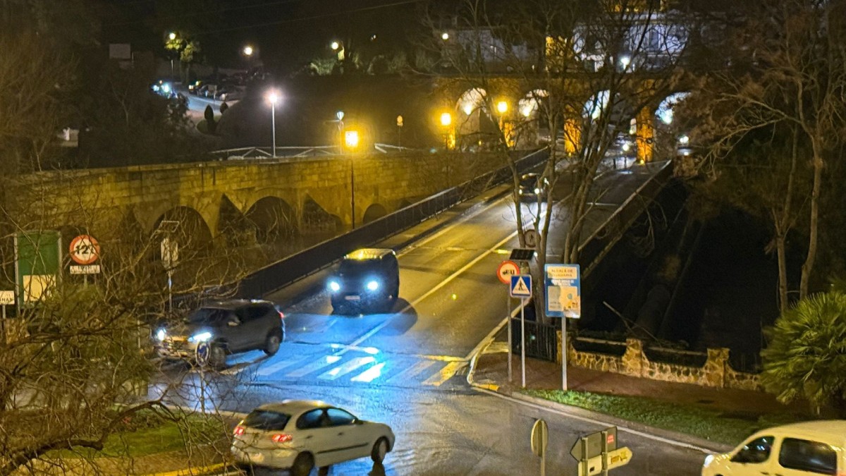 Reapertura del puente de la A-392