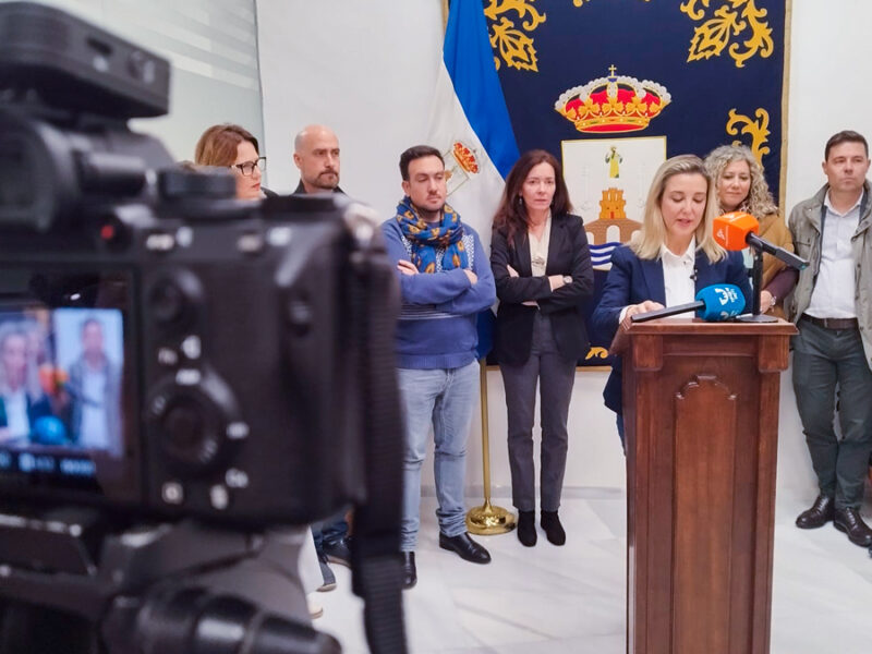 Comparecencia pública de Ana Isabel Jiménez tras el archivo de la denuncia - F. Amador