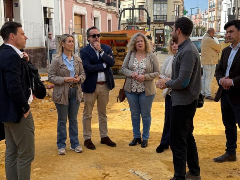 Terminada la infraestructura hidráulica de la calle Ntra Sra del Águila y la Plaza del Cabildo