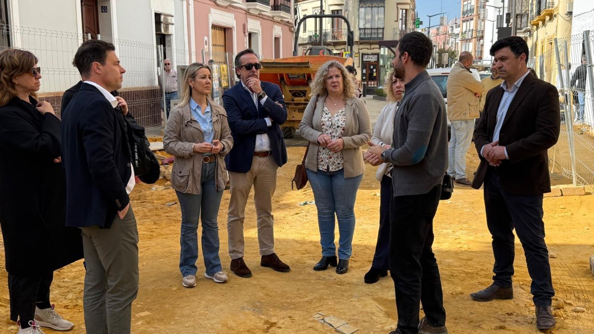 Terminada la infraestructura hidráulica de la calle Ntra Sra del Águila y la Plaza del Cabildo