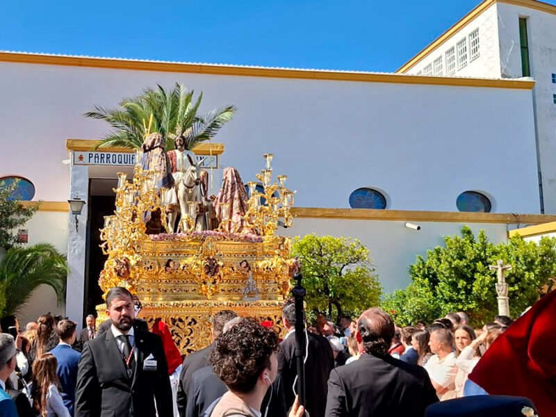 Salida de la Borriquita este Domingo de Ramos - Juan Muñoz