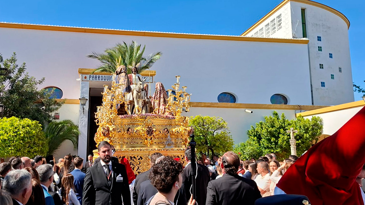 Salida de la Borriquita este Domingo de Ramos - Juan Muñoz