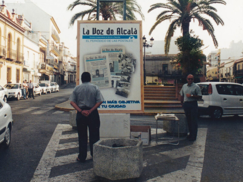 Campaña de captación de socios realizada en 1999 - La Voz de Alcalá