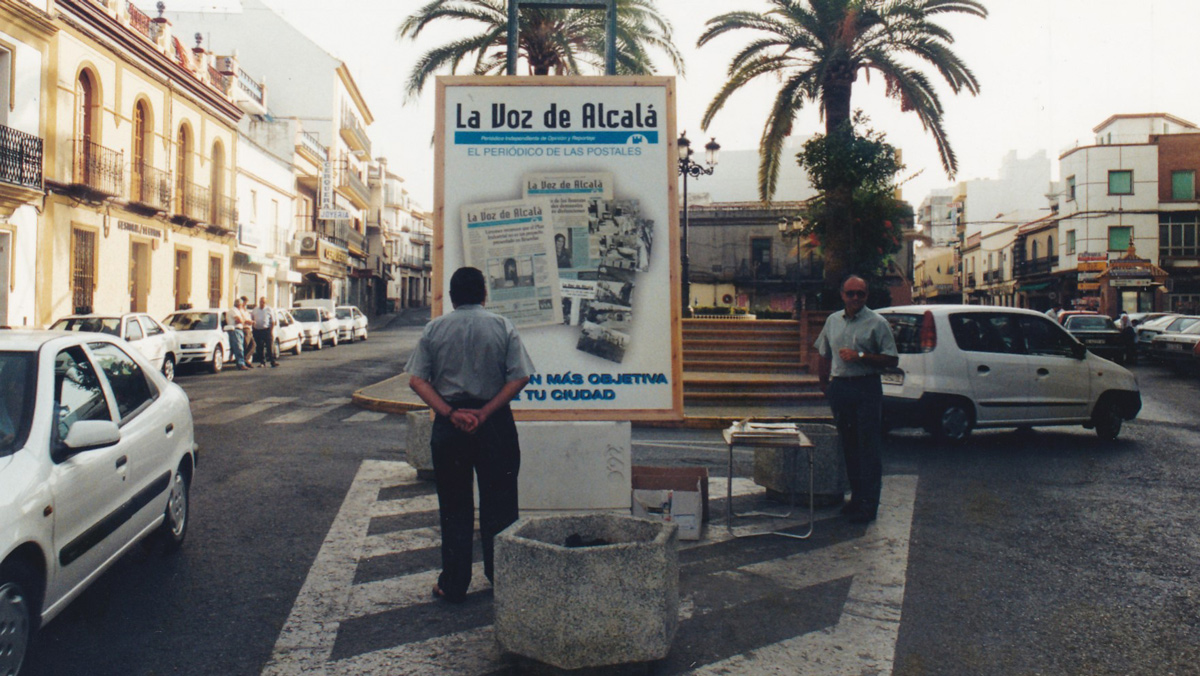Campaña de captación de socios realizada en 1999 - La Voz de Alcalá