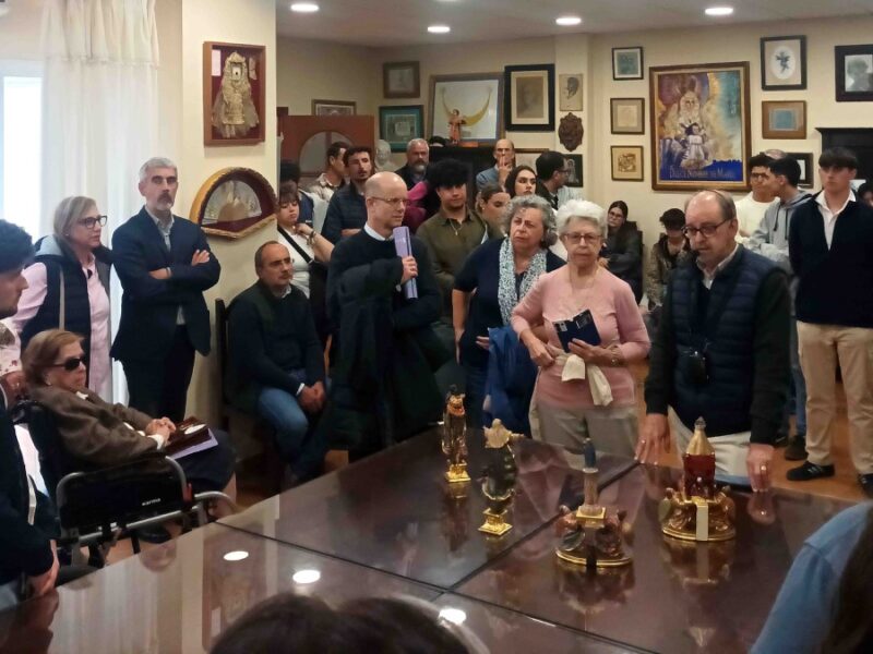 Visita de la EASD durante las Jornadas de Imaginería a Alcalá para conocer la obra de Pineda Calderón - Juan Escamilla