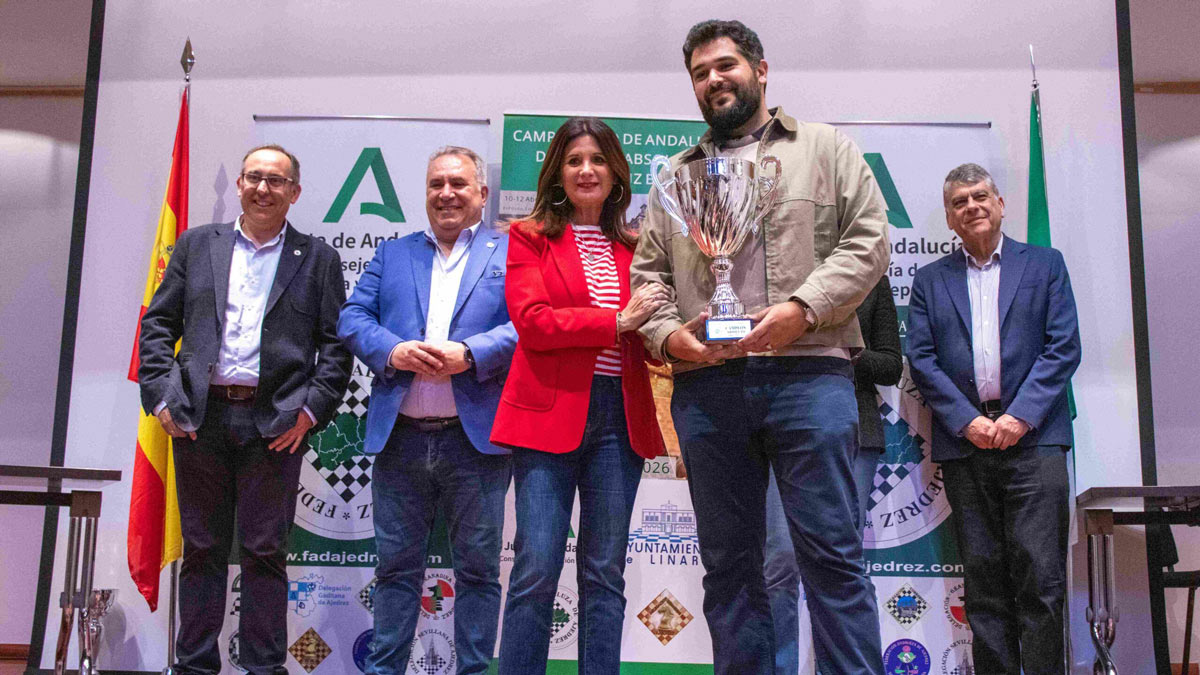 Ismael Alshameary hace historia en el ajedrez alcalareño conquistando Andalucía