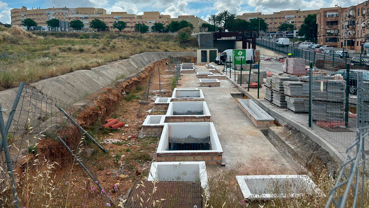 Estado actual de las obras del tranvía de Alcalá