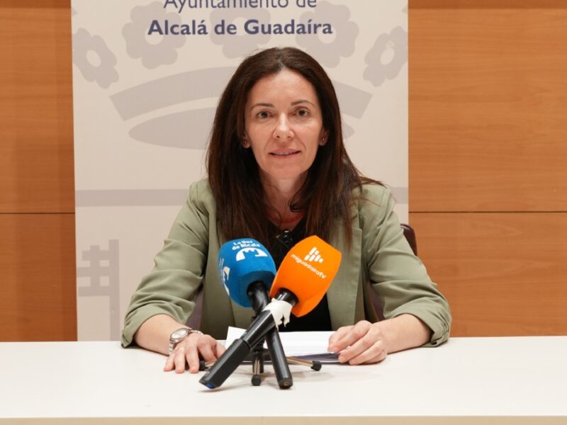 Ángeles Ballesteros durante las valoraciones del Pleno de mayo