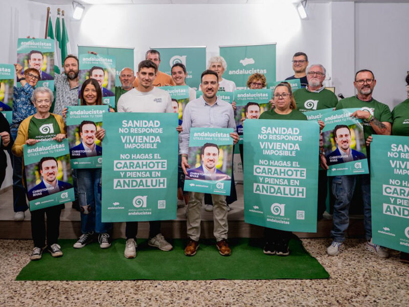 Andalucistas critica a Juanma Moreno porque «presume ahora de ser alcalareño pese a no estar censado en la ciudad»