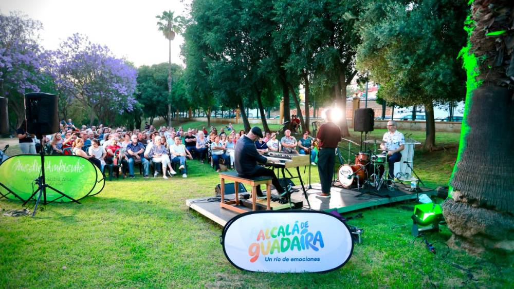 Cerca de mil personas consolidan el ciclo Música en la Naturaleza como una cita de referencia cultural en Alcalá
