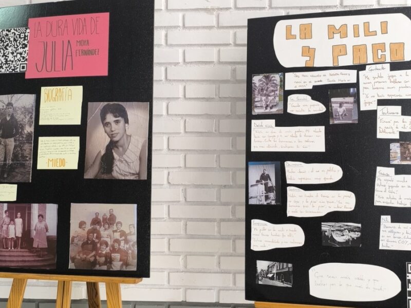 Algunos de los trabajos realizados por los alumnos del centro - Cedida