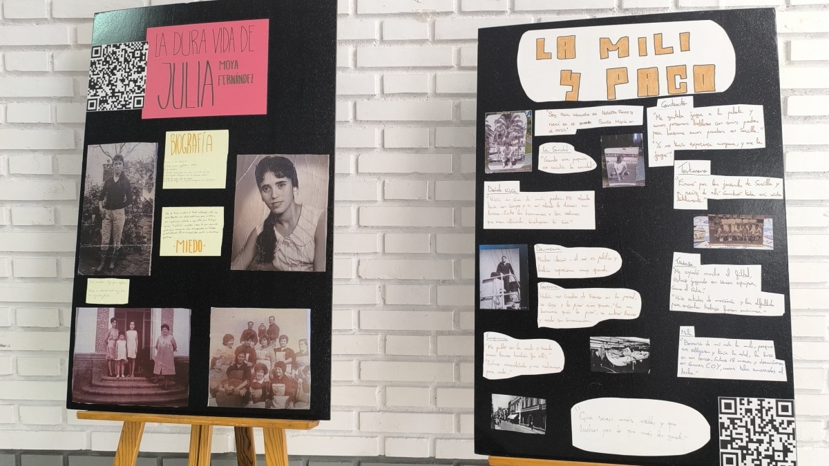 Algunos de los trabajos realizados por los alumnos del centro - Cedida