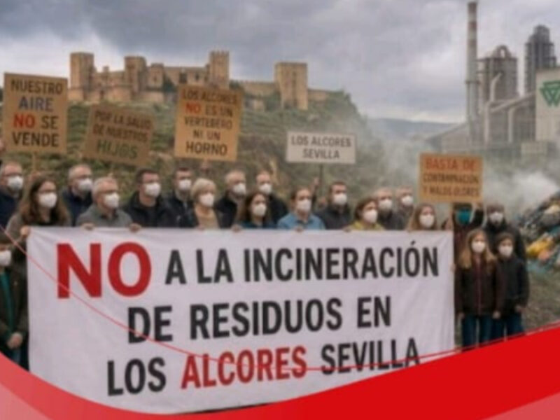 Cartel anunciador de la asamblea ciudadana de la plataforma