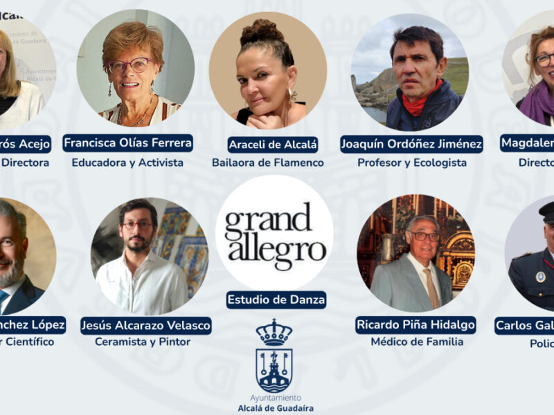 Los diez galardonados de los Premios Ciudad de Alcalá 2026.