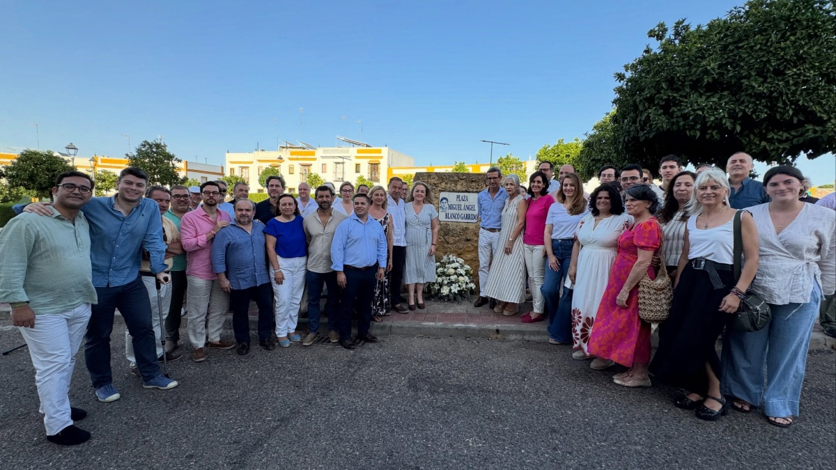 Homenaje en el 29 aniversario de la muerte de Miguel Ángel Blanco