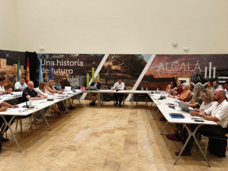 Pleno ordinario del mes de julio del Ayuntamiento de Alcalá de Guadaíra celebrado en el Auditorio Riberas del Guadaíra. Cedida