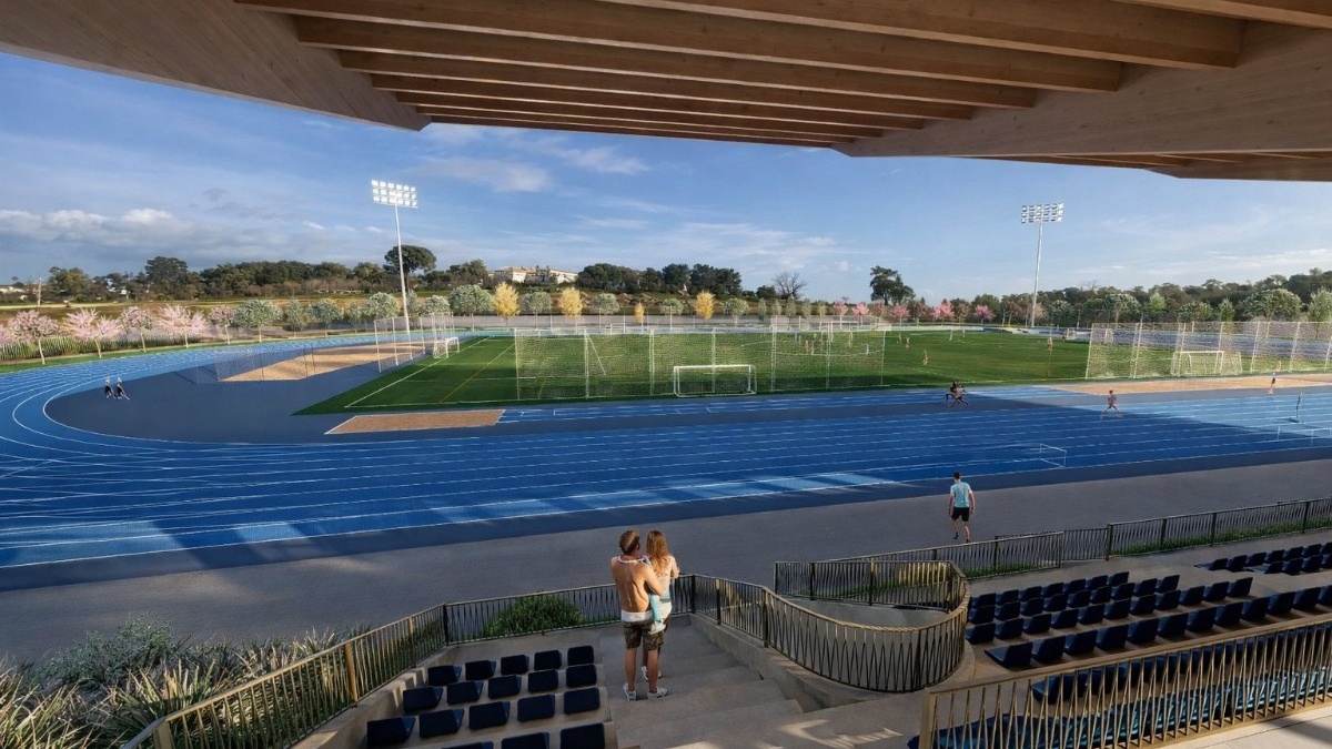 Recreación del Centro Deportivo Los Cercadillos