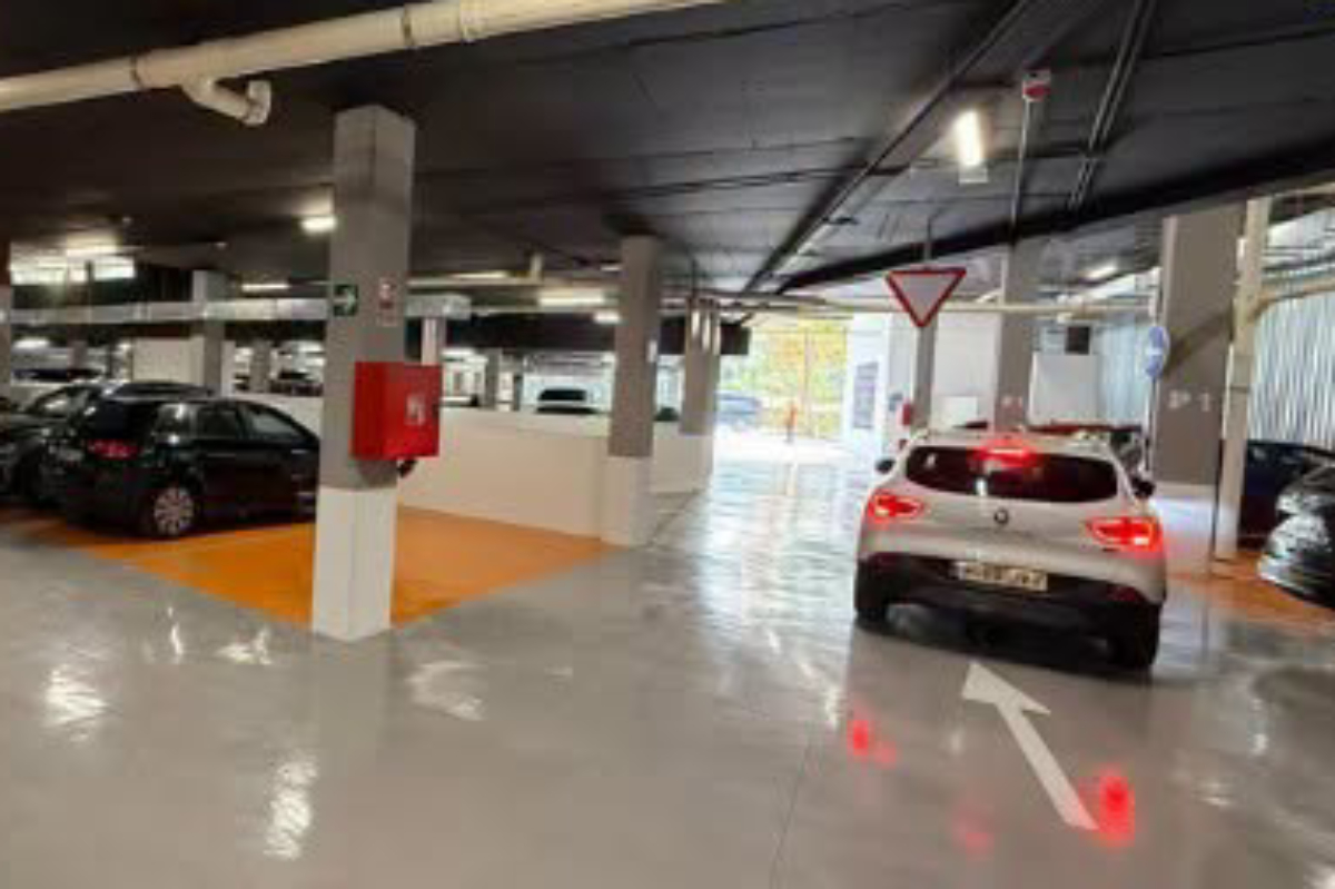 El aparcamiento subterráneo de Pintores Paisajistas permanecerá cerrado hasta el viernes