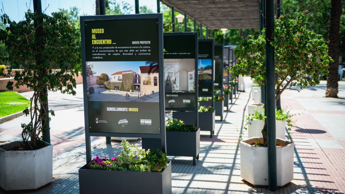 El futuro Museo de Alcalá sale al Parque Centro con una exposición al aire libre